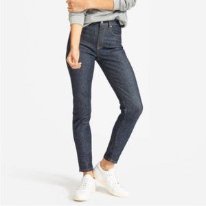Everlane The High Rise Skinny Dark Indigo Jean